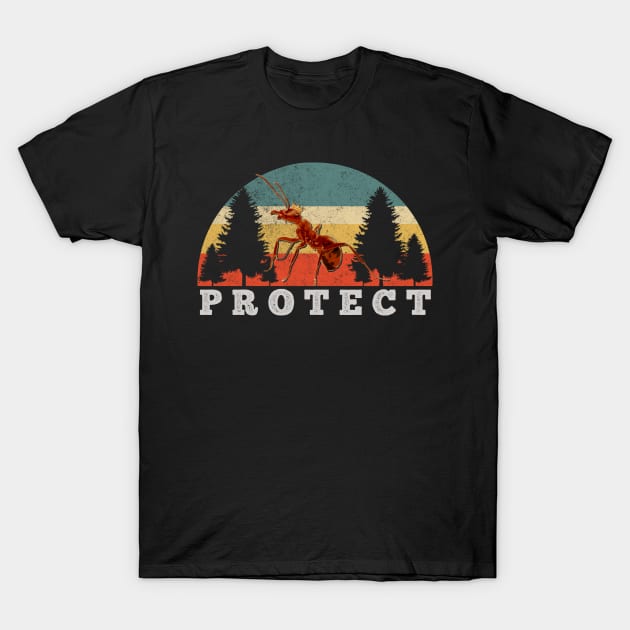 P R O T E C T (Ant Colony) T-Shirt by giovanniiiii